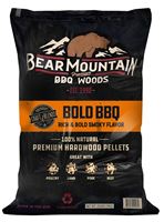 Bear Mountain Craft Blends FK91 Bold BBQ Pellet, 20 in L, Hardwood, 20 lb Bag