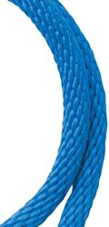 BARON 54028 Rope, 5/8 in Dia, 140 ft L, 325 lb Working Load, Polypropylene, Blue