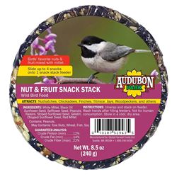 Audubon Park 13142 Wild Bird Food, Snack Stack, 8.5 oz