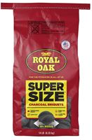 ROYAL OAK Super Size 800002199 Briquettes, Charcoal, 14 lb Bag