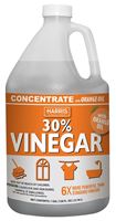 HARRIS ORG30-128 30% Cleaning Vinegar, 128 oz Bottle, Liquid, Pungent, Vinegar, Clear