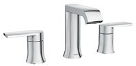 Moen Genta Series 84763 Bathroom Faucet, 1.2 gpm, 2-Faucet Handle, 3-Faucet Hole, Metal, Chrome, 8 in Faucet Centers