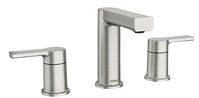 Moen Rinza Series 84629SRN Bathroom Faucet, 1.2 gpm, 2-Faucet Handle, 3-Faucet Hole, Metal, Spot Resist Brushed Nickel