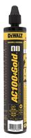 DeWALT AC100+ GOLD 8478SDF-PWR Adhesive Epoxy, Paste, 9.5 fl-oz Cartridge, Quick-Shot Cartridge