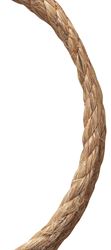 BARON 54427 Manila Rope, 3/4 in Dia, 100 ft L, 695 lb Working Load, Natural