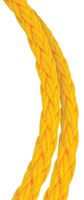 BARON 54806 Rope, 1/4 in Dia, 1000 ft L, 100 lb Working Load, Polypropylene, Yellow