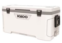 IGLOO 49548 Cooler, 100 qt Cooler, Moonscape Gray/White