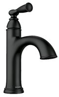 Moen Banbury Series 84945BL Bathroom Faucet, 1.2 gpm, 1-Faucet Handle, Zinc, Matte Black, 4 in Faucet Centers