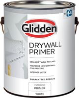 Glidden GLDPIN60WH/01 Interior Drywall Primer, Flat, White, 1 gal, Can  4 Pack