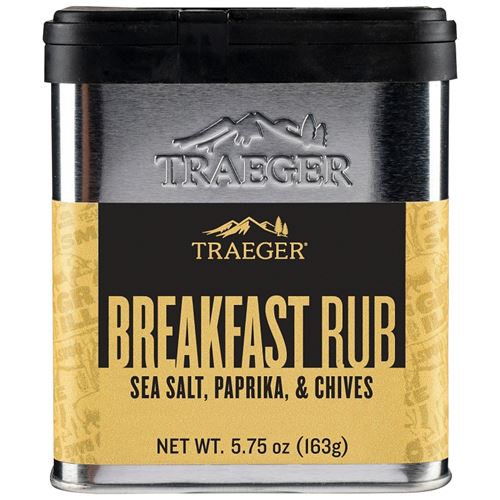 Traeger SPC216 Breakfast Rub, Garlic, Paprika, 5.75 oz Tin  6 Pack