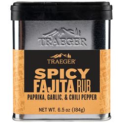 Traeger SPC217 Spicy Fajita Rub, Spicy, Savory, 6.5 oz Tin  6 Pack