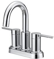Boston Harbor Lavatory Faucet, Two Handle, 4 in, Chrome