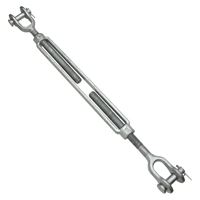 National Hardware 3276BC Series N177-618 Turnbuckle, 4000 lb Working Load, 3/4 in Thread, 12 in Take-Up, Steel