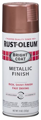 RUST-OLEUM 302155 Enamel Spray Paint, Frosted Pearl Clear, 11 oz, Can