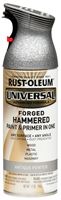 Rust-Oleum 271481 Enamel Spray Paint, Hammered, Antique Pewter, 12 oz, Can