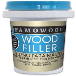 ECLECTIC Famowood 40042134 Wood Filler, Paste, Red Oak, 0.25 pt