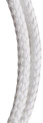 BARON 52306 Rope, 3/16 in Dia, 50 ft L, 70 lb Working Load, Nylon, White