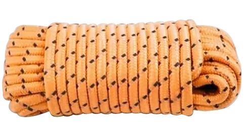 BARON 63516 Rope, 5/32 in Dia, 50 ft L, Polypropylene, Orange