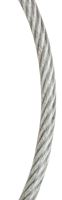 BARON 695948 Cable, 1/4 to 5/16 in Dia, 200 ft L, 1400 lb Working Load, Galvanized/Vinyl-Coated