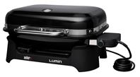 Weber 92010901 Portable Electric Grill, 1-Burner, Smoker Included: No, Black