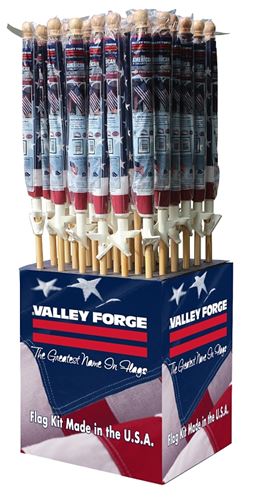 Valley Forge AA99051 Flag Kit Display  36 Pack
