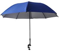 Seasonal Trends JLC-007 Beach Umbrella, 25-1/2 in H, 3.93 ft L Canopy, Round Canopy, Steel Frame, Polyester Fabric  12 Pack