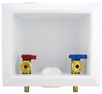 Apollo Valves APXBOXWM Washing Machine Outlet Box, 1/2 x 3/4 in Connection, Polystyrene