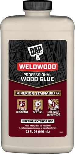 WELDWOOD Professional Series 7079800482 Wood Glue, 32 oz