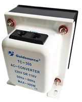 Goldsource TC-TYPE Step Up and Step Down Transformer, 4-1/4 in L x 3-3/8 in W x 4 in H, 300 W  8 Pack