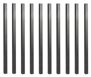 BALUSTER SQ STEEL BLK 26X3/4IN