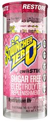 Sqwincher Qwik Stik ZERO Series 159060162 Drink Mix, Sugar-Free, Powder, Strawberry Lemonade Flavor, 0.11 oz Stick  12 Pack