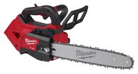 Milwaukee 2826-20T Top Handle Chainsaw, Tool Only, 18 V, Lithium-Ion, 14 in L Bar, 0.325 in Pitch 
