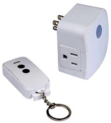 Westek RFK1606LC Wireless Remote Fob, 15 A, 120 V, 1875 W, CFL, Incandescent, LED Lamp, White 