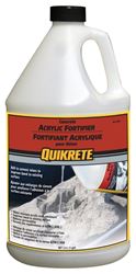 Quikrete 861002 Concrete Acrylic Fortifier, Liquid, Slight Ammonia, White, 1 gal Bottle, Pack of 4 