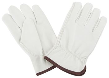 Diamondback GV-DK603/B/L Driving Gloves, Mens, L, Keystone Thumb, Elastic Cuff, Grain Leather 