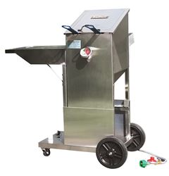 FRYER W/CART STAINLESS 4GAL 