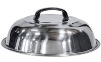 BLACKSTONE 1780 Basting Cover, Stainless Steel, Stainless Steel Handle 