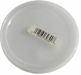 ENCORE Plastics 30300 Paint Bucket Lid, White, For: 1/2 pt Container, Pack of 100 