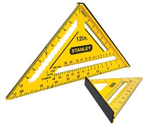 STANLEY STHT46011 Specialty Square, 1/8 in, ABS 4 Pack 