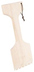 Omaha Wooden Grill Scraper, Wood Handle, 13-1/4 in L 