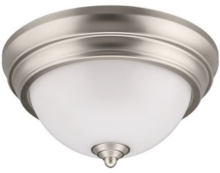 LIGHT SPIN BRUSHED NICKEL 9IN 