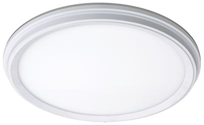 ETI 56572113 Flushmount with Color Preference and Nightlight, 120 V, 14 W, Integrated LED Lamp, 900 Lumens 