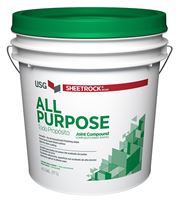Sheetrock 380501 All-Purpose Joint Compound, Paste, Off-White, 4.5 gal Pail, Pack of 48