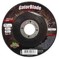 Gator 9613 Grinding Wheel, 4-1/2 in Dia, 1/8 in Thick, 7/8 in Arbor, A24R Grit 