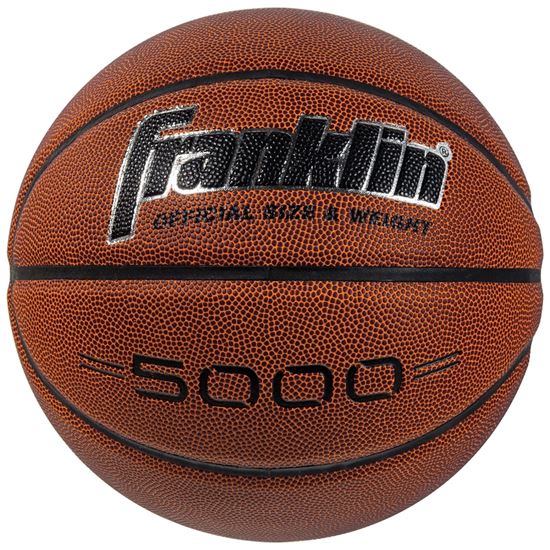 Franklin Sports 32050 Basketball, 29-1/2 in Dia, Black/Tan - VORG3354859