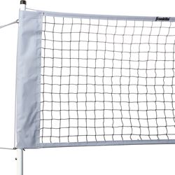 Franklin Sports 50613 Volleyball and Badminton Net, 30 ft L, 2 ft W, Plastic, White 