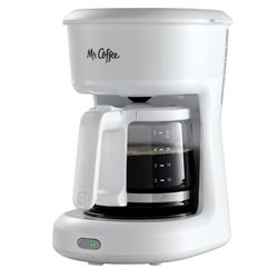 RIVAL 2019065 Coffee Maker, 5 Cups Capacity, White 