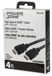 CABLE HDMI HIGH SPEED 4FT 