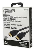 CABLE HDMI PREMIUM HI SPD 4FT 
