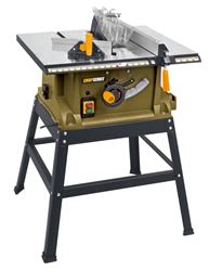 ROCKWELL Shop SS7203 Portable Table Saw, 120 V, 15 A, 10 in Dia Blade, 5/8 in Arbor, 4800 rpm Speed 